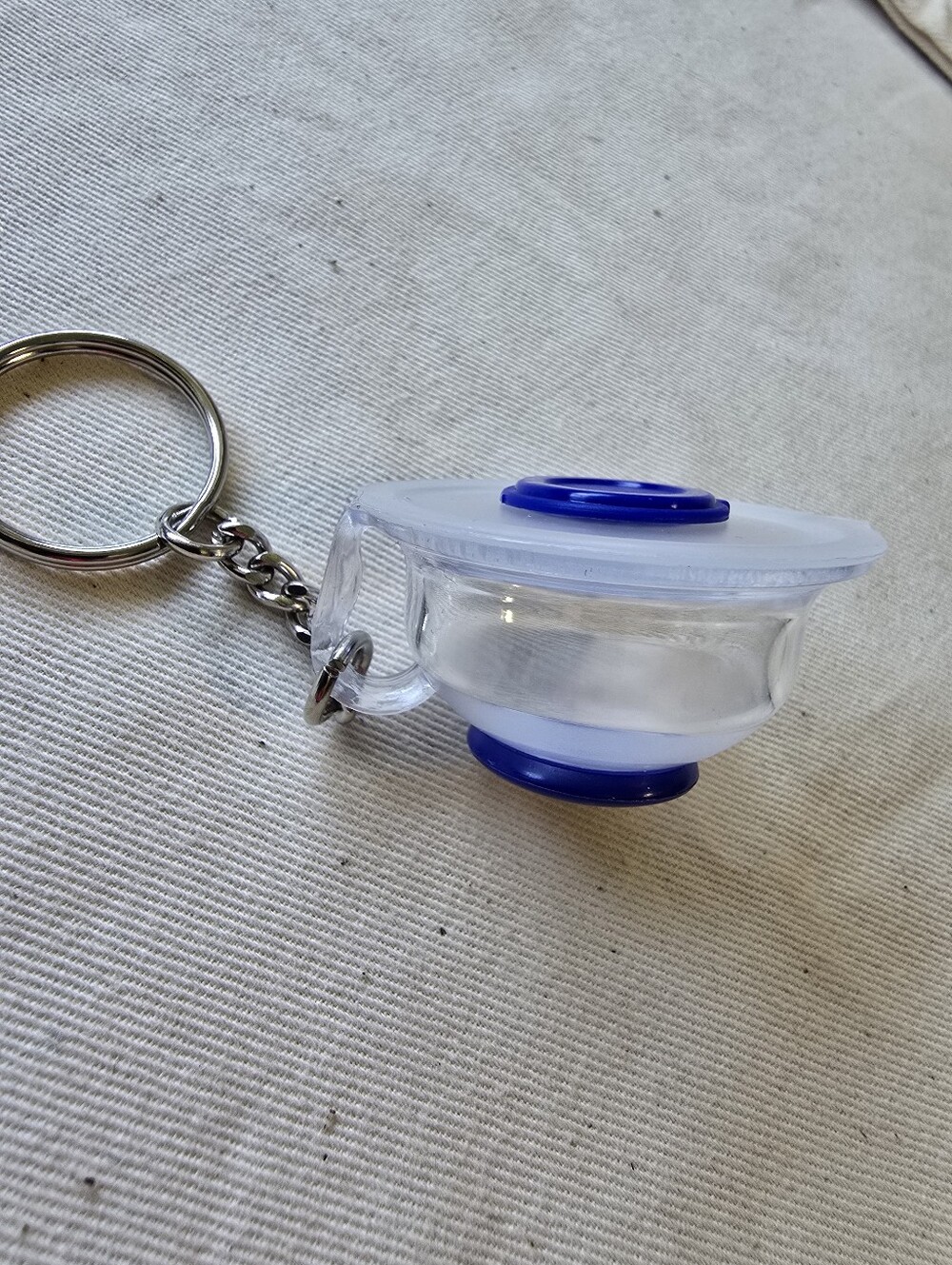 Tupperware Battle Bowl Keychain